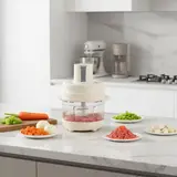 3-in-1 Dough Mixer, Meat Grinder & Vegetable Chopper – Fully Automatic Multi-Functional Food Processor Machine