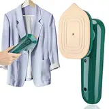 Mini Handheld Steam Iron – 2-in-1 Portable Garment Steamer