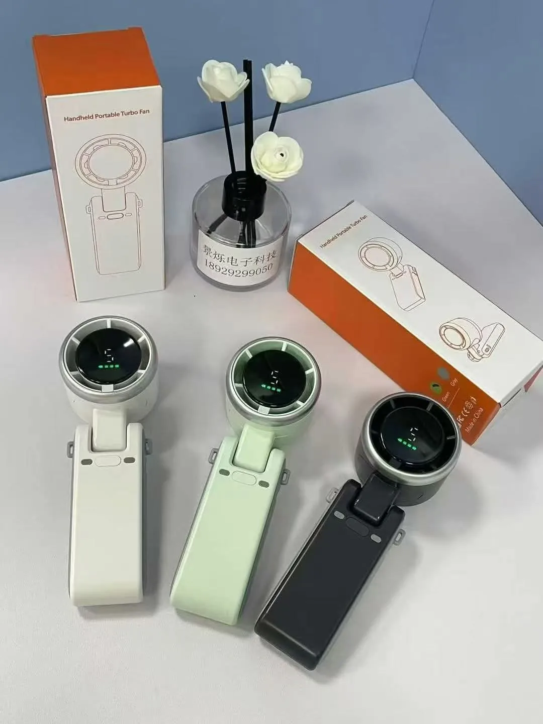 Rechargeable Mini Smart Turbo Fan image 2