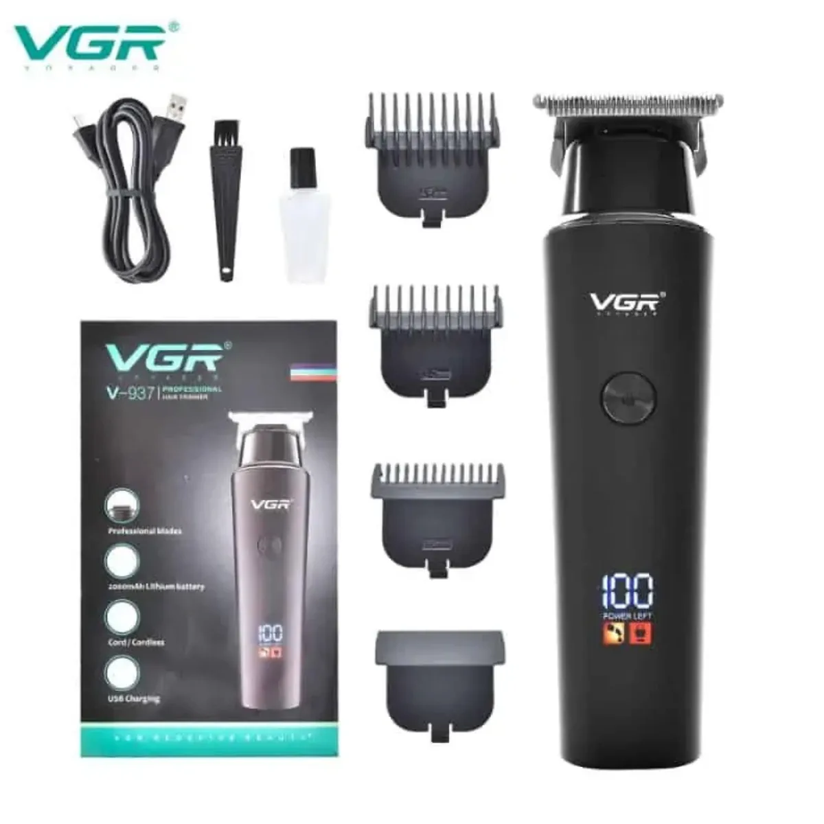 VGR V-937 Professional Rechargeable Hair Trimmer