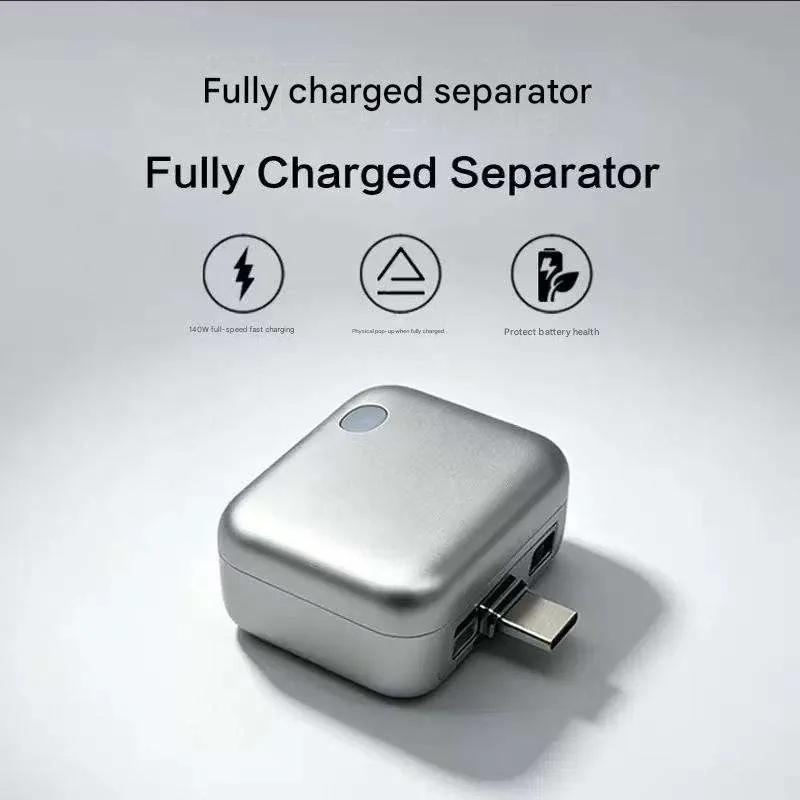 Smart Auto Stop Charging Adapter Auto Cut-Off Charger Protector with AI Full-Charge Disconnect Universal Overcharge Protection Adapter for Phone image 3