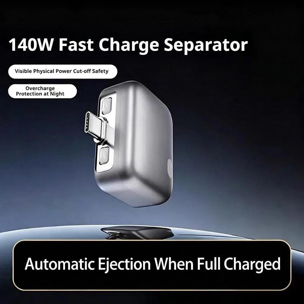 Smart Auto Stop Charging Adapter Auto Cut-Off Charger Protector with AI Full-Charge Disconnect Universal Overcharge Protection Adapter for Phone image 2